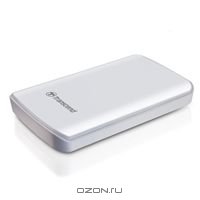    /HDD 2.5" 750Gb Transcend StoreJet 25D2 "White" (TS750GSJ25D2-W, USB2.0)