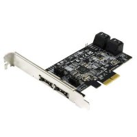  STLab A-520 (RTL) PCI-Ex2, SATA 6Gb/s, 2port-ext, 4port-int, RAID, Hyper Duo