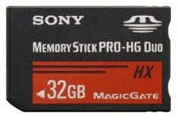   Memory Stick 32Gb Memory Stick Pro Duo Sony (MS-HX32B)