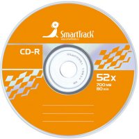  CD-R Smart Track 700Mb 52x ,    (200 .  .) (ST000414)