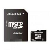   A-Data micro Secure Digital HC Class 10 16Gb + Adapter