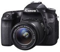 Canon EOS 70D kit 18-55 IS STM   CMOS 20.2MPix, 5472 x 3648, LCD 3" , W