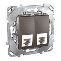 Schneider Electric MGU5.9090.12ZD  Unica Top   2  RJ11 (4 )