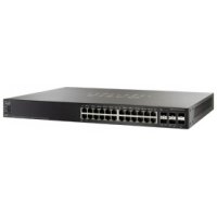 Cisco SB SG500X-24P-K9-G5  PoE 24- Gig POE with 4-Port 10-Gig Stackable Managed Sw