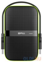     2.5" 500Gb Silicon Power SP500GBPHDA15S3K USB3.0 Armor A15 Black-Gre