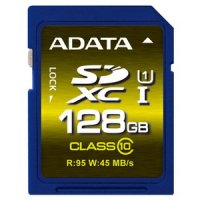   128Gb - A-Data Premier XC Class 10 UHS-I U1 - Secure Digital ASDX128GUI1CL10-R (