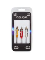   Delink 3RCA-3RCA 3.0m Grey 3667