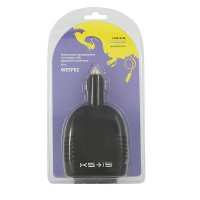 KS-IS KS-185 Wespez Black     2  USB, 150  .