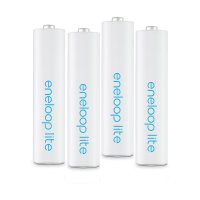  AAA - Sanyo Eneloop Lite 550 mAh Ni-MH (4 ) HR-4UQ-4BP