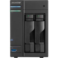   NAS Asustor AS-302T, 2x3.5HDD Hot Swap, Raid 0,1, JBOD, Atom 1,6 , 1Gb RAM, 1xG