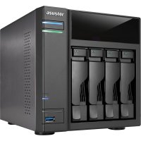   Asustor AS-304T, 4xHDD Hot Swap, RAID 0,1,5,6,10,JBOD, 1Gb RAM, 1xGbLAN