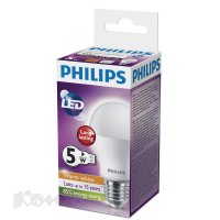 . PhilipsLEDBulb 5-40W E27 3000K 230V A55