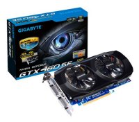  PCI-E 1024Mb GeForce GTX460 SE Gigabyte "GV-N460SE-1GI" [256bit, GDDR5] RTL