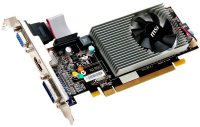 MSI R5450-MD1GD3H/LP  PCI-E HD5450 Low Profile 1Gb GDDR3 64bit 40  650/1066Mhz DVI(HDCP)