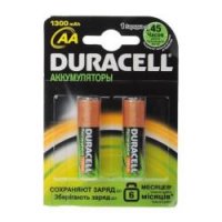  HR6/AA Duracell (Ni-MH) 1300 mAh 2 