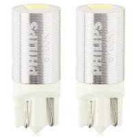    Philips W5W 12V-1W W2,1x9,5d WBT10 LED 6000K 2 . [12966 6000KX2]