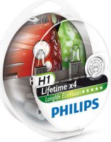     Philips H1 12V- 55W (P14,5s) (  ) LongLife Eco