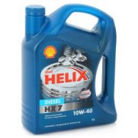  10W40 Shell Helix  7 Diesel 4 . 