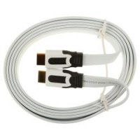  HDMI - HDMI 19M/19M 2.0 , V1.4 High speed with Ethernet, Real Cable,  [HD-E-Snow/2m00