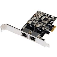   ST-Lab N-380 PCI-E (Realtek, 10/100/1000, 2xRJ-45)