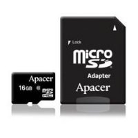 (AP16GMCSH10-RA)   Apacer,  microSDHC, 16 , class 10, (  )