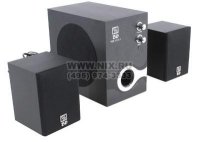  T&D TDE 121 - 2.1 Black systems,12W, Sat - 2x3W, SW-6W RMS, 50-18000Hz, S/N -60dB (SW, Sat -