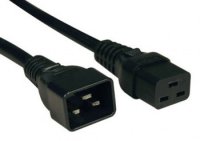  Tripplite 2ft IEC-60320-C19 to IEC-60320-C20. 12AWG x 3C, SJTW, 20A, 250Volt