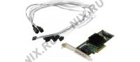  Adaptec RAID 7805 ASR-7805 Kit PCI-E x8, 8-port SAS/SATA, RAID 0/1/1E/10/5/6/50/60/JBOD,