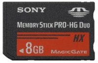   8 Gb Sony Memory Stick PRO-HG Duo HX (MS-HX8B/T) Retail, Original