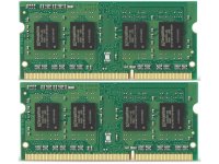   Kingston PC3-10600 SO-DIMM DDR3 1333MHz - KIT 2x4Gb KVR13S9S8K2/8 CL9