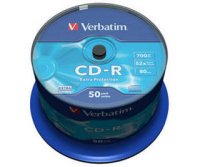  CD-R 50  Verbatim 700  52  DL Cake (43351)