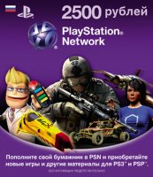 Playstation Live Card 2500:   Playstation Network 2500 .