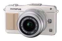  OLYMPUS Pen E-PL5 Kit White (M.Zuiko Digital 14-42mm 1:3.5-5.6 II R + Body cap lens 15mm