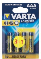  LR3/AAA  VARTA Long Life 04103101414 4 