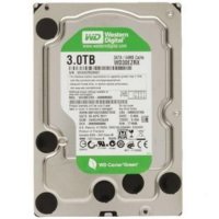 WESTERN DIGITAL   3.5" 3.0Tb WD Caviar Green (WD30EZRX) SATA 6Gb/s, 64 Mb 5400rpm