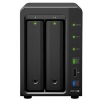   Synology DiskStation DS214+, 2    ( HDD), 2*GLAN, USB2.0 + USB3.