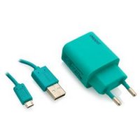    Deppa Ultra Duo Colors 2 USB 2.1 A, - micro USB, 