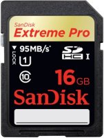   SanDisk (SDHC-16Gb UHS-1 Class10 Extreme Pro 633x) SecureDigital High Capacity Memory C