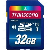   SDHC 32Gb Transcend Class10 UHS-I 300x Premium (TS32GSDU1)