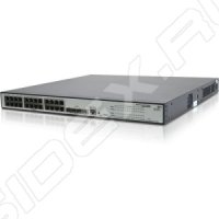 HP JE007A  PoE V1910-24G-PoE(365W) Switch, 24xUTP 1Gb, 4xCombo UTP/SFP Gb, L2, 19"