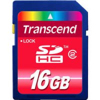 TS16GSDHC2   16 Gb SecureDigital High Capacity (SDHC) Class2 Memory Card