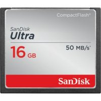   Compact Flash Card SanDisk Ultra 16Gb (SDCFHS-016G-G46)