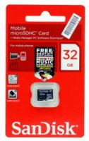   SanDisk (microSDHC-32Gb Class4) microSecureDigital High Capacity Memory Card