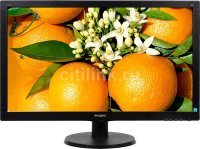  Philips 27" 273V5LHAB (00/01) Glossy-Black TN LED 5ms 16:9 DVI HDMI M/M 10M:1 250cd