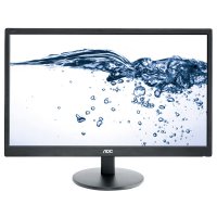  23.6" AOC E2470SWDA Black (LED, LCD, Wide, 1920x1080, 5 ms, 170/160, 250 cd/m, 20M:1, +DVI