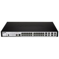 D-Link (DES-3810-28)   (24UTP 10/100Mbps + 4Combo 1000BASE-T/SFP)