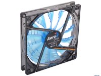  Aerocool Air Force 14  "Blue Edition" ( ), 3+4 pin, 62.26 CFM, 1000 RPM,