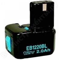  (12 ; 2 *; NiCd) EB1220BL Hitachi 320387