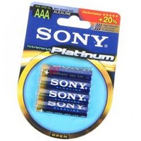  SONY Absolute Power Stamina Platinum AM4-4 (LR03) Size"AAA", 1.5V,  (alkaline) (