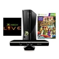   Microsoft XBox 360 4GB + KINECT + 3M Live + Carnival Games